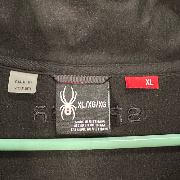 LIKE NEW SPYDER 1/2 ZIP PULLOVER JACKET - Picture 4 of 9